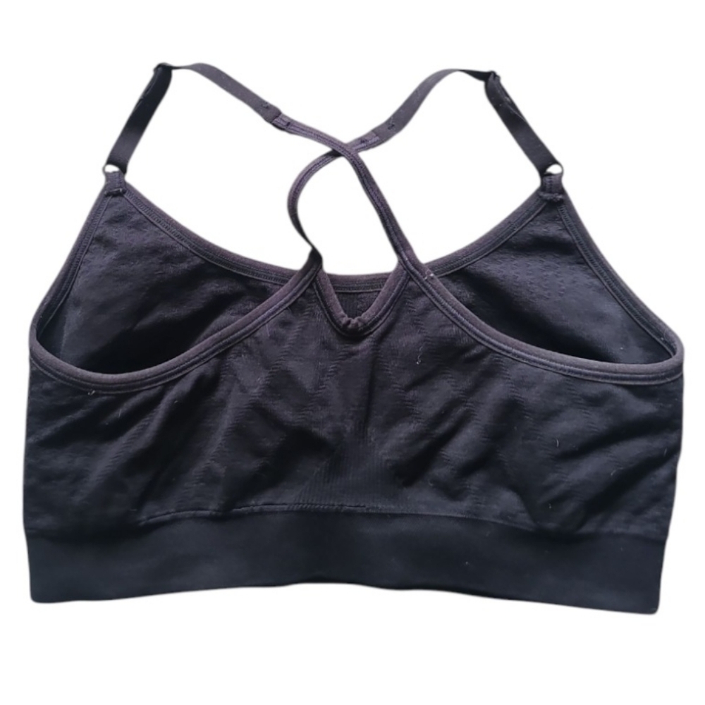 Champion Women's Black Sports Bra - Picture 2 of 5